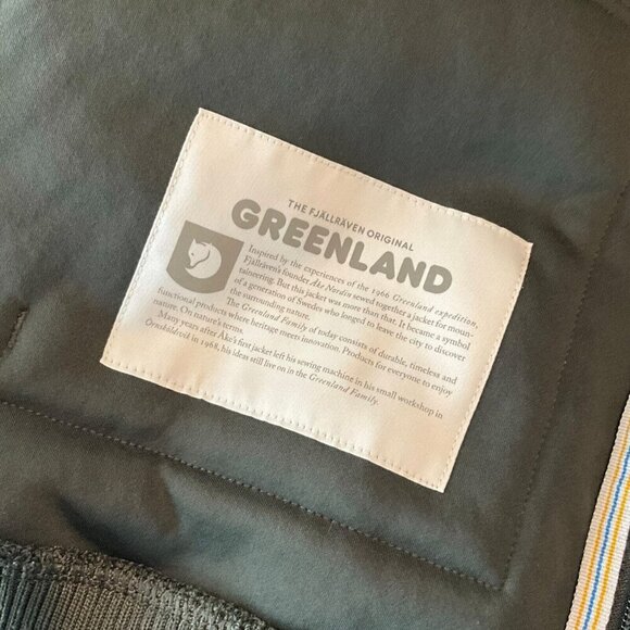 Fjallraven Greenland Pile Fleece Jacket Size S Deep Forest Green Full Zip Womens - Picture 8 of 13